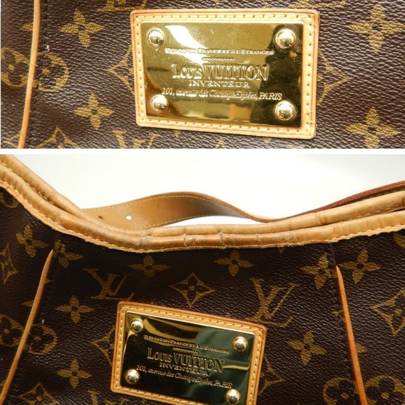 Louis Vuitton Monogram Galliera PM Brown Shoulder Bag - Picture 7 of 8